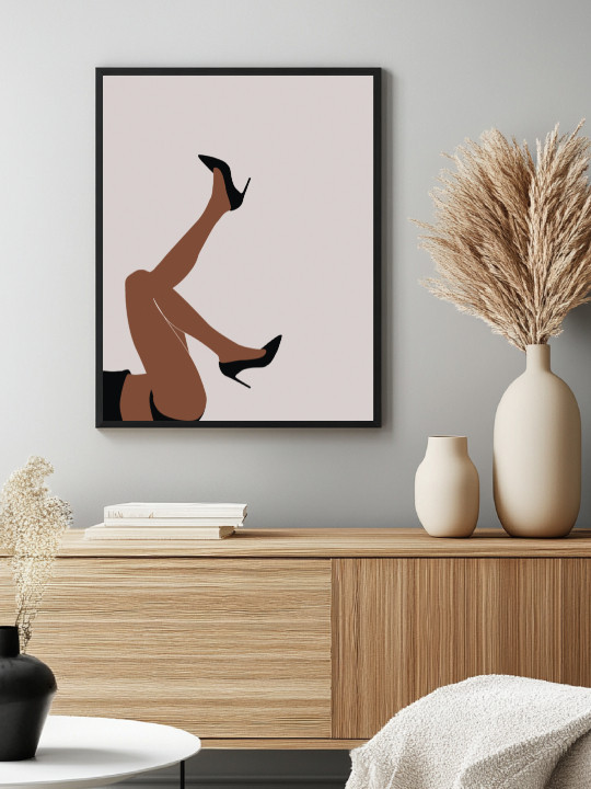 Affiche - Black heels-Accueil-OUESO