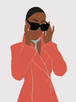 Affiche - So chic - Accueil | Oueso - Art Afro Contemporain