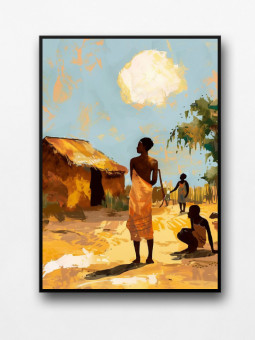 Affiche encadrée - Seza