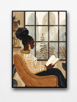 Framed poster - Liama