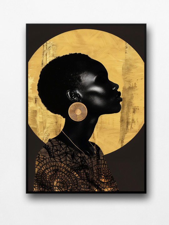 Affiche encadrée - Tiama-Accueil-OUESO