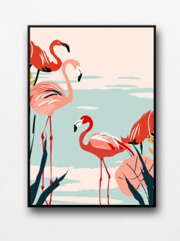 Framed posters - Bicolor