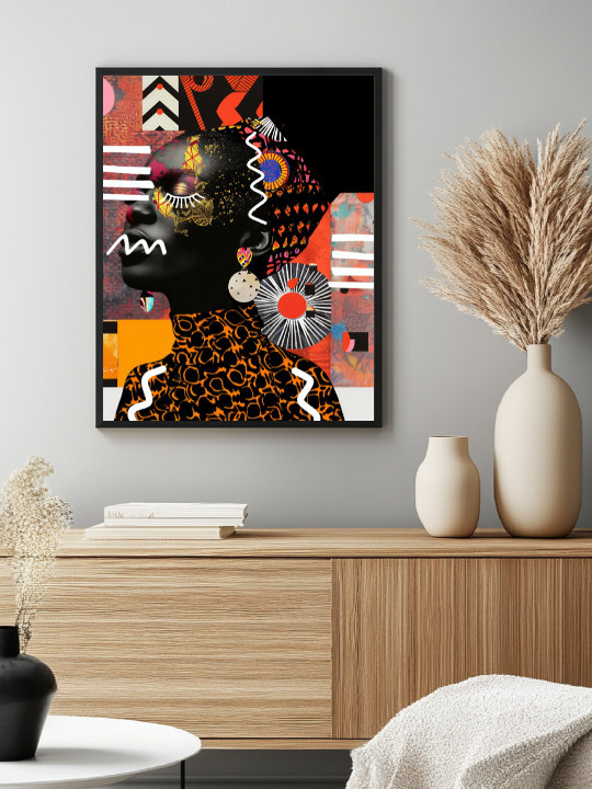 Affiche encadrée - Souma-Accueil-OUESO