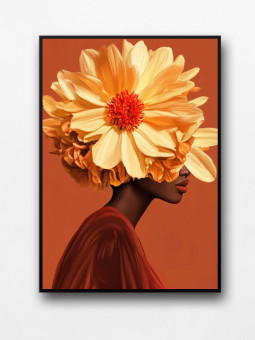 Affiche encadrée - Falia