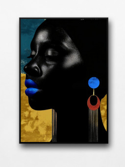 Affiche encadrée - Lucie