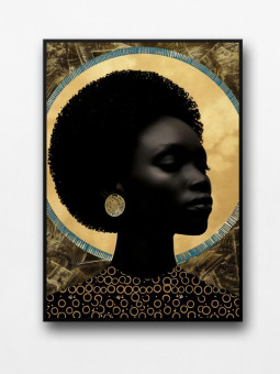 Affiche encadrée - Khadija