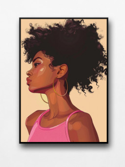 Affiche encadrée - Isabel