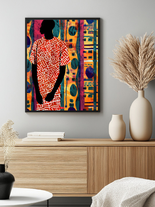 Affiche encadrée - Karifa-Accueil-OUESO