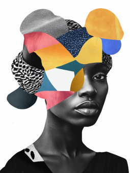 Affiche - Marie art - Accueil | Oueso - Art Afro Contemporain