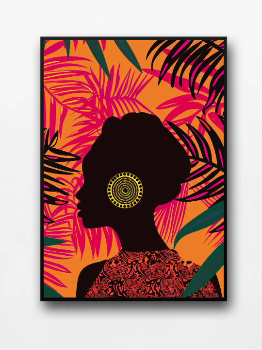 Affiche encadrée - Nara-Accueil-OUESO