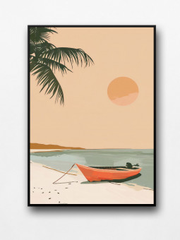 Affiche encadrée - Saloume