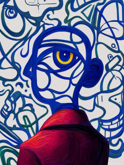 Affiche - Cercle - Accueil | Oueso - Art Afro Contemporain