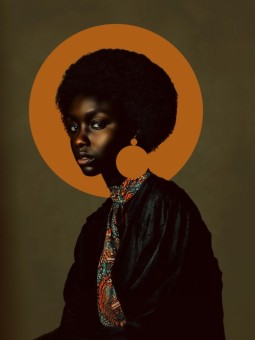 Affiche - Sage - Accueil | Oueso - Art Afro Contemporain