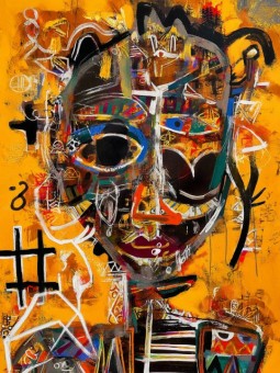 Affiche - Masque zize - Accueil | Oueso - Art Afro Contemporain
