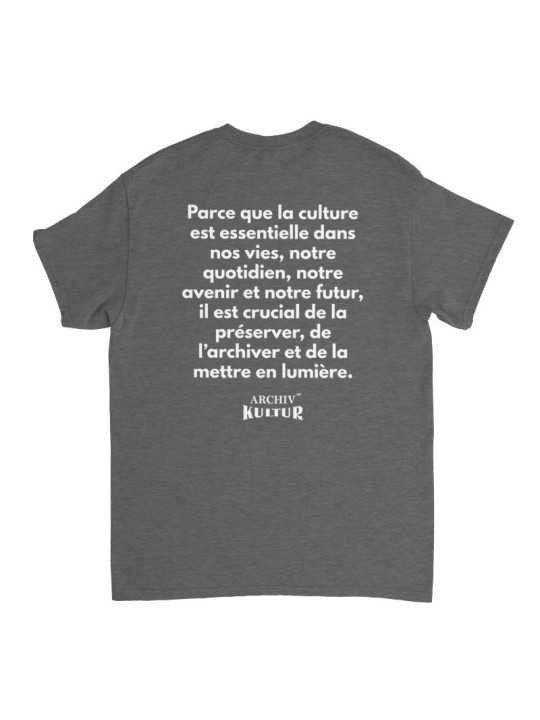 Unisex T-shirt - Archiv Kultur 01-Accueil-OUESO