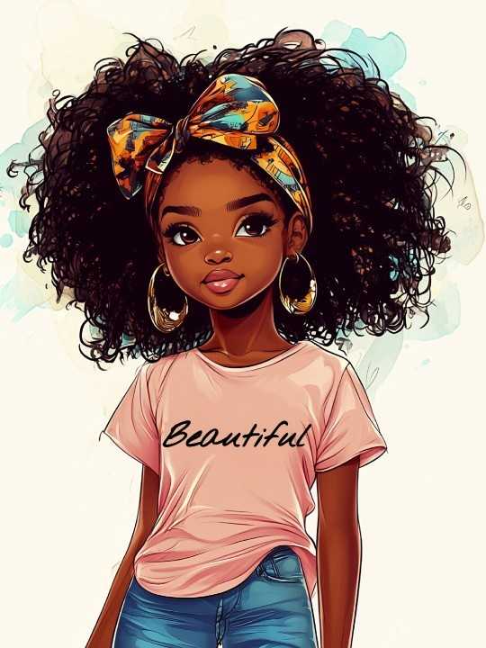 Poster - Beautiful Afro-Accueil-OUESO