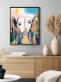 Poster - Paris art 01 - Accueil | Oueso - Contemporary Afro Art