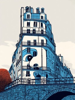 Affiche - Paris art 02 - Accueil | Oueso - Art Afro Contemporain