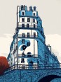 Poster - Paris art 02 - Accueil | Oueso - Contemporary Afro Art
