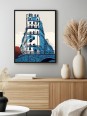Poster - Paris art 02 - Accueil | Oueso - Contemporary Afro Art