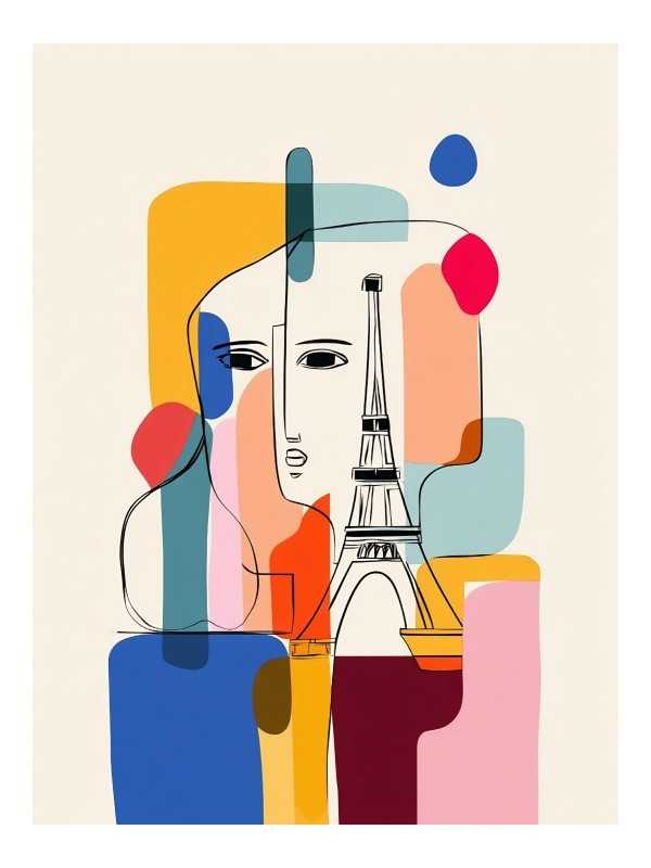 Affiche - Paris art 03 - Accueil | Oueso - Art Afro Contemporain