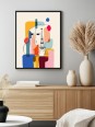 Poster - Paris art 03 - Accueil | Oueso - Contemporary Afro Art