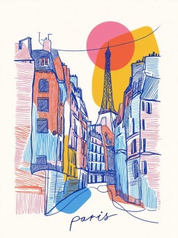 Affiche - Paris art 04 - Accueil | Oueso - Art Afro Contemporain