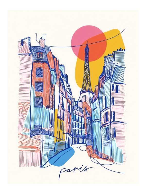 Affiche - Paris art 04 - Accueil | Oueso - Art Afro Contemporain