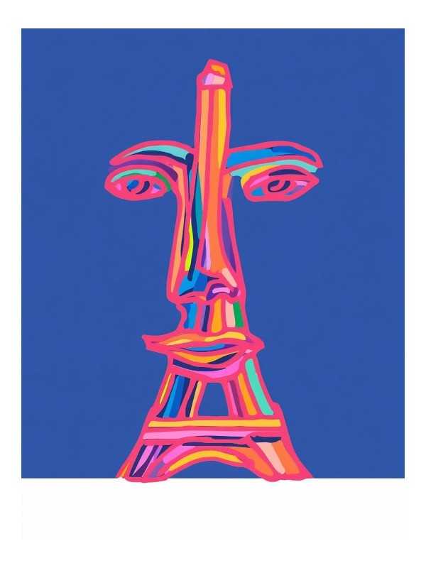 Poster - Paris art 05 - Accueil | Oueso - Contemporary Afro Art