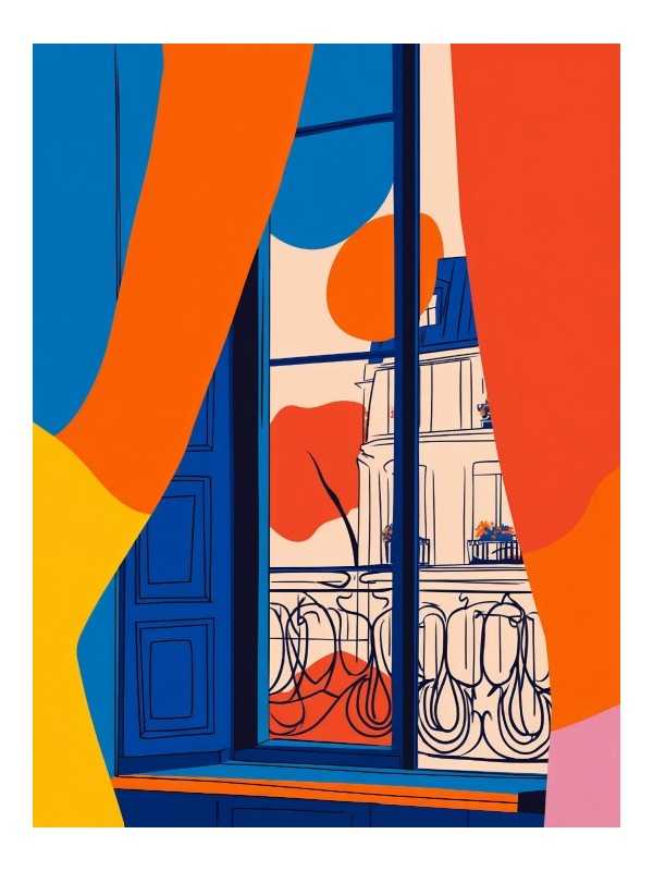 Poster - Paris art 06 - Accueil | Oueso - Contemporary Afro Art