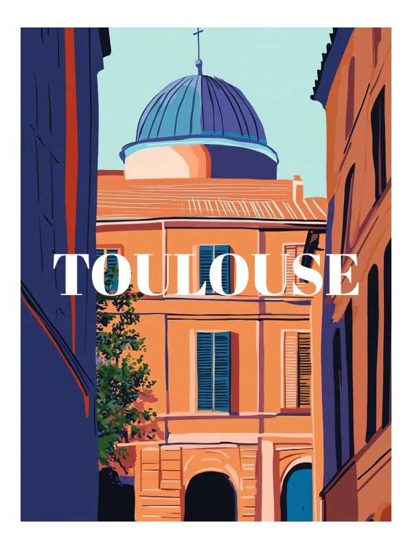 Affiche - Toulouse - Accueil | Oueso - Art Afro Contemporain
