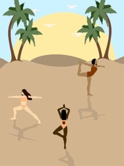 Poster - Ballet de formes