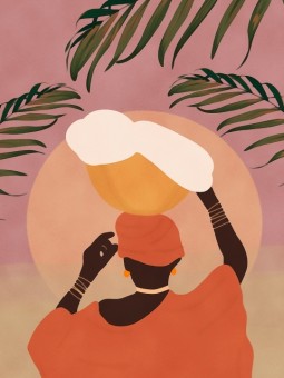 Affiche - L’ombre lumière - Accueil | Oueso - Art Afro Contemporain