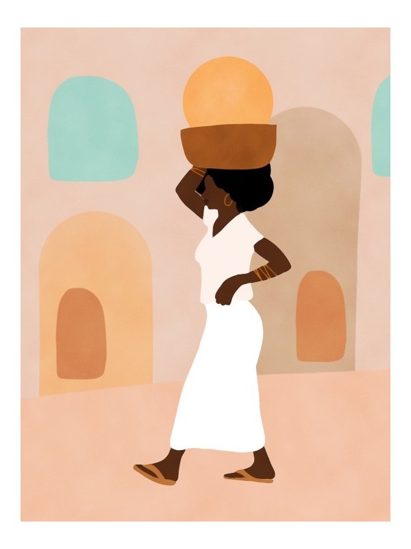 Affiche - Harmonie créole - Accueil | Oueso - Art Afro Contemporain