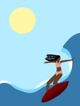 Affiche - Surf