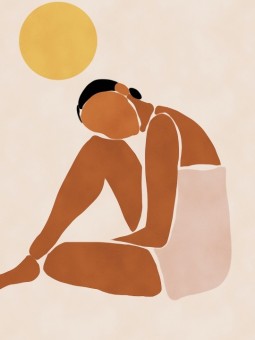 Affiche - Peau de lumière