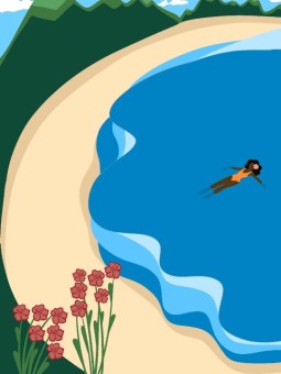 Affiche - Plage