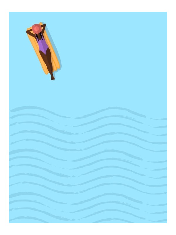 Affiche - Tranquillité éclatée