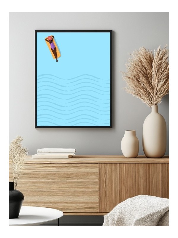Affiche - Tranquillité éclatée