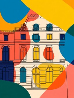 Affiche - Paris art 07 - Accueil | Oueso - Art Afro Contemporain