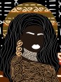 Poster - Rayonnement muet - Posters | Oueso - Contemporary Afro Art