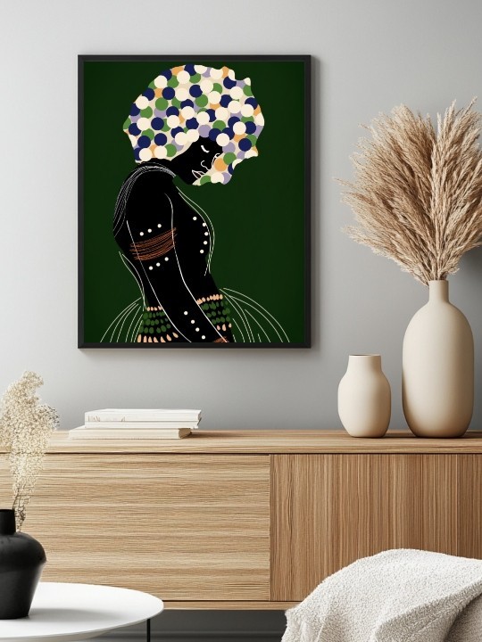 Poster - Figure enracinée-Posters-OUESO