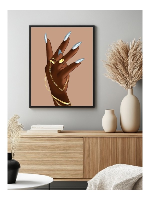 Poster - Détail féminin