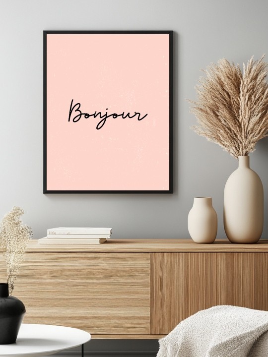Poster - Bonjour-Posters-OUESO