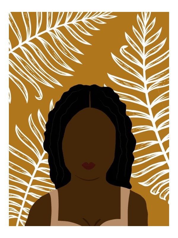 Poster - Perla - Posters | Oueso - Contemporary Afro Art