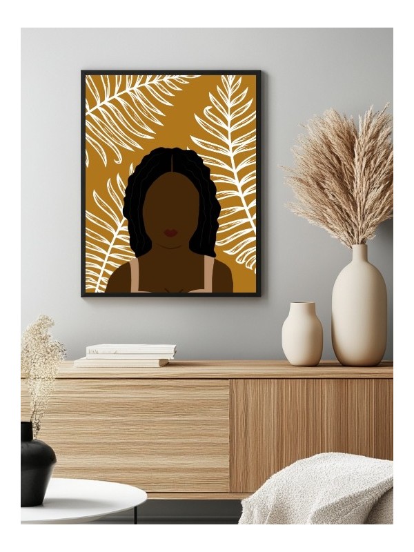 Poster - Perla - Posters | Oueso - Contemporary Afro Art