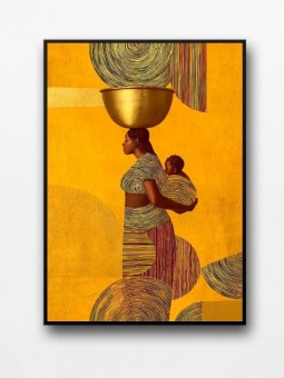 Affiche encadrée - Bambou