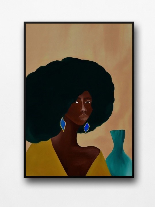 Affiche encadrée - Loly-Accueil-OUESO