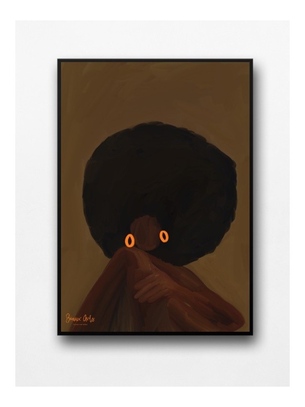 Affiche encadrée - Anaïs (Beaux arts)