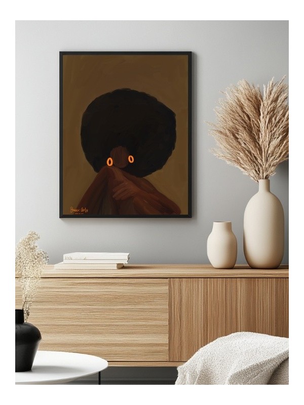 Affiche encadrée - Anaïs (Beaux arts)